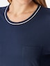 Schiesser Damen Schlafanzug Comfort Essentials admiral