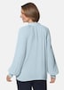 Bluse mit plissierten Ärmeln