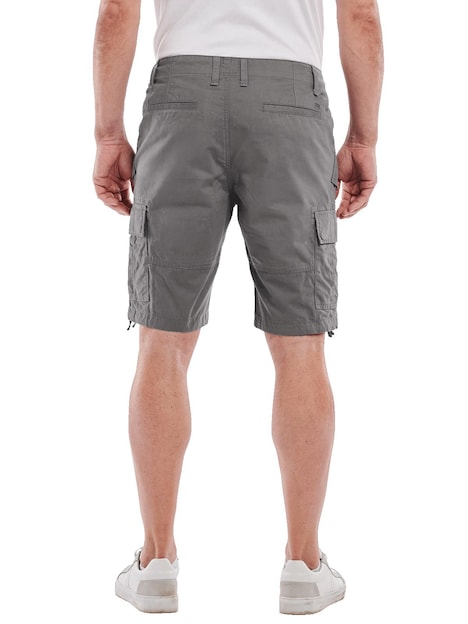 Herren Bermuda regular , Grau