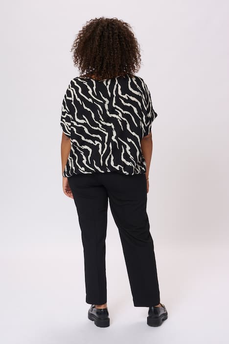 Kurzarm-Bluse Regular fit