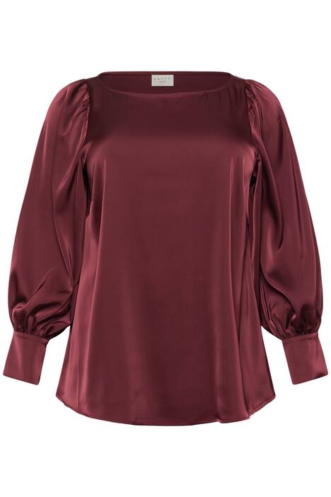 Langarm-Bluse Regular fit