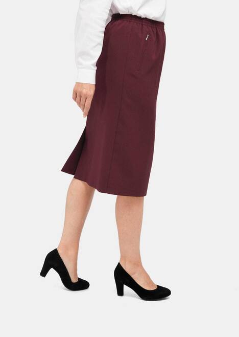 GOLDNER Rok Kreukvrije rok met elastische tailleband