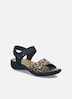 Damen Sandale Ibiza 13, leopard-kombi