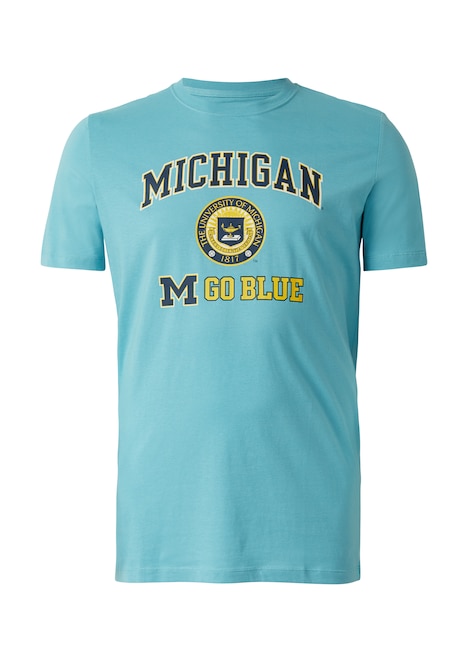 T-Shirt mit College-Artwork