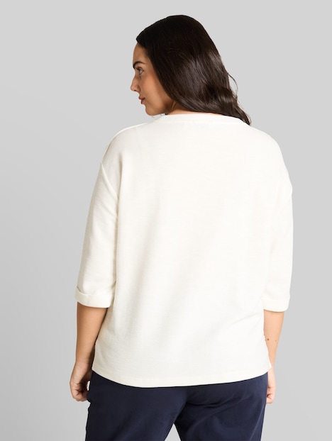 Langarmshirt mit Streifenmuster