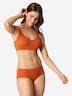 Schiesser Damen Bustier Invisible Soft terracotta