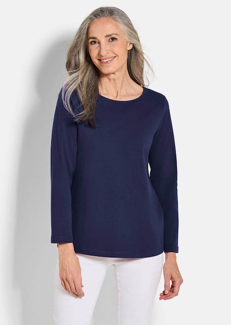 Langarm 3er-Baumwollshirt-Set