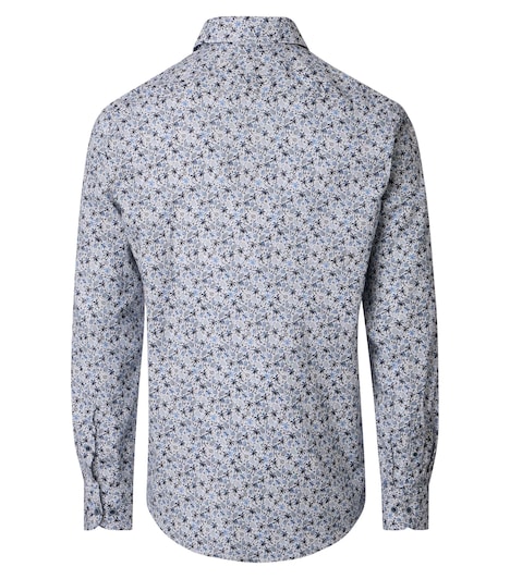 Leinenhemd Print Casual Fit