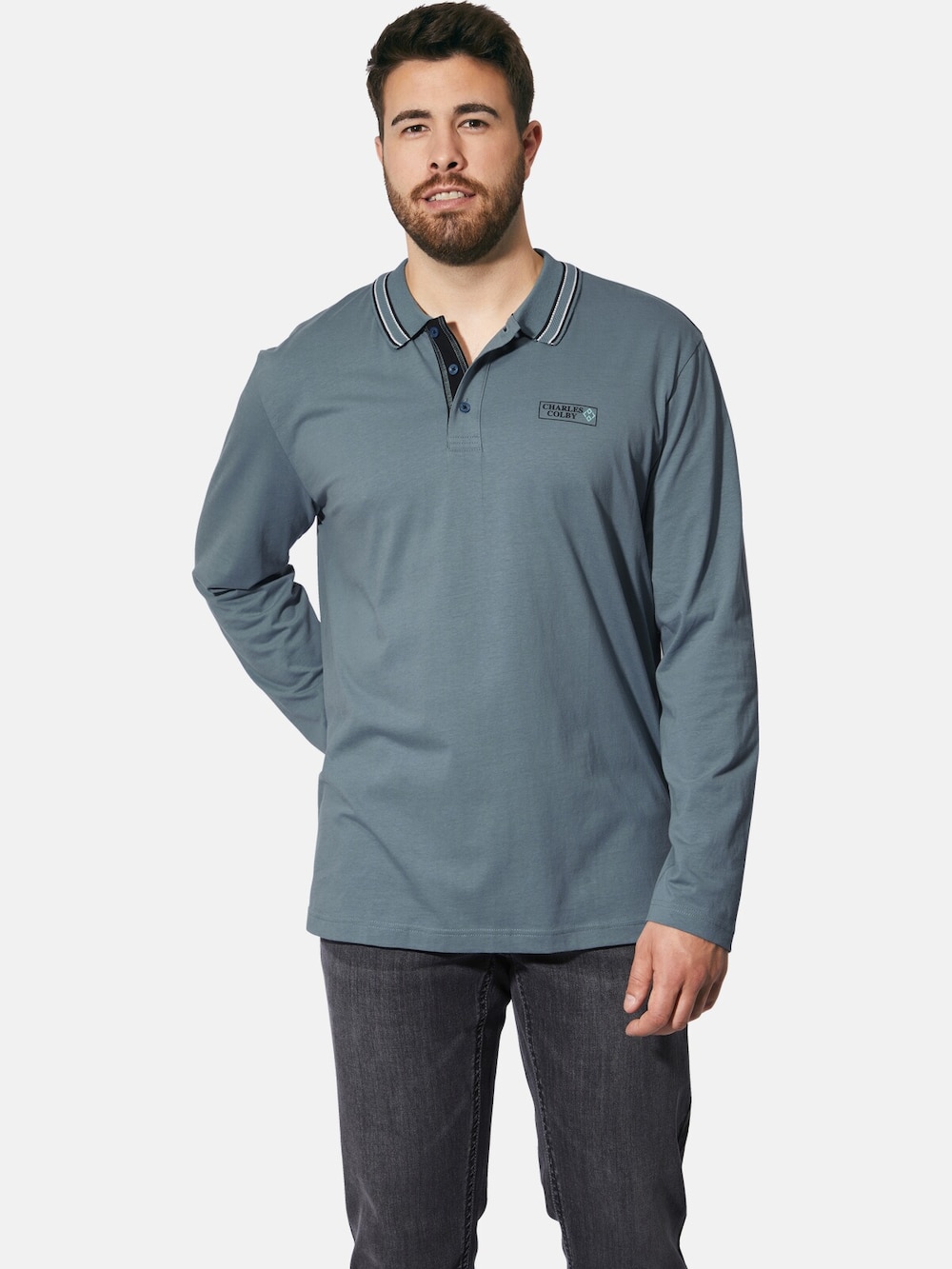 Charles Colby Doppelpack Langarm-Poloshirt EARL GILIELL