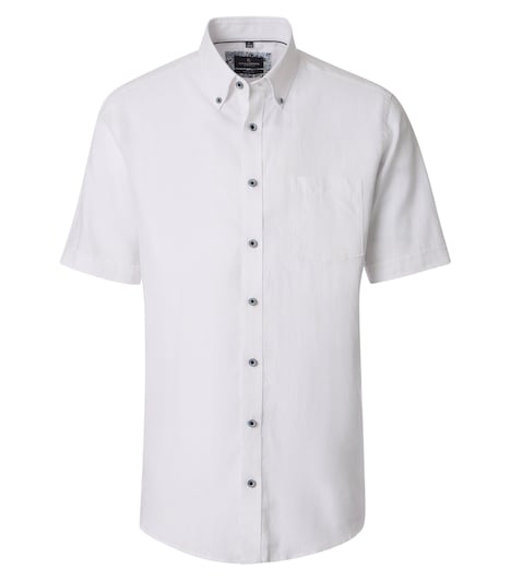 Leinenhemd kurzarm uni Comfort Fit