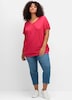 T-Shirt Kurzarm Ohne Kragen