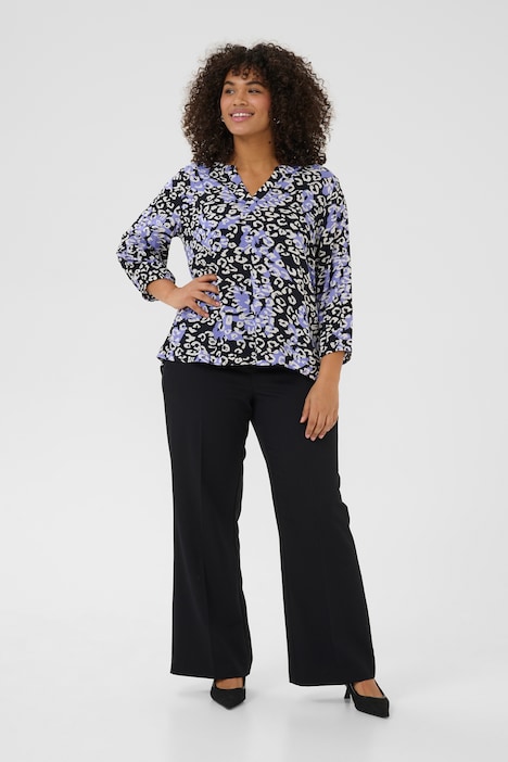 Kurzarm-Bluse Regular fit