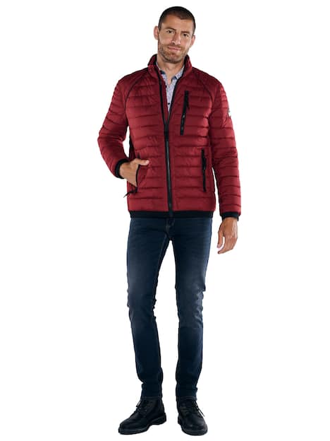 engbers Herren Steppjacke , Rot