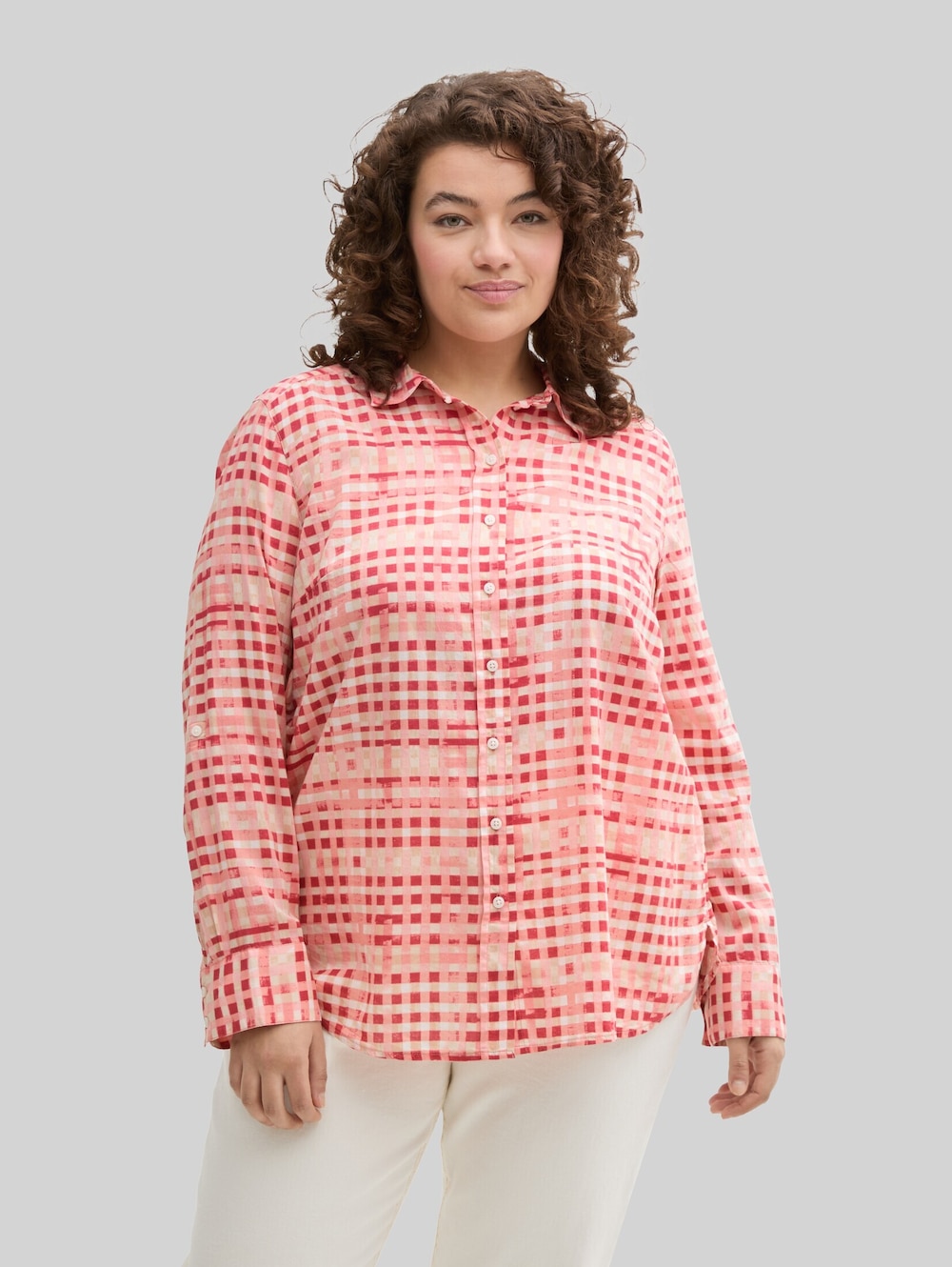 Bluse mit Muster