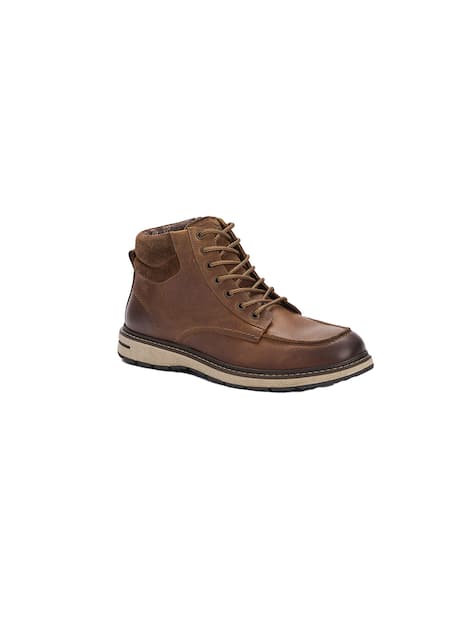 engbers Herren Boots aus Leder , Braun