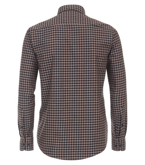 Flanellhemd kariert Casual Fit