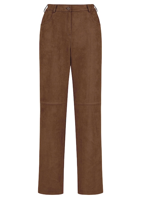 Broek VERA in suède-look