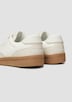 Schnür-Sneaker in Leder-Optik