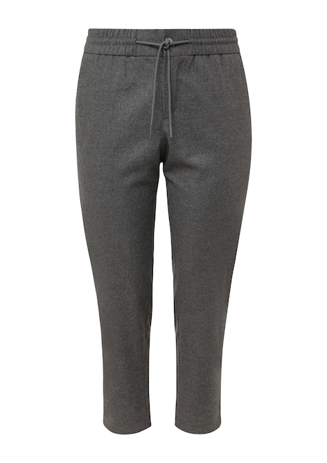 Flanell-Hose mit Elastikbund