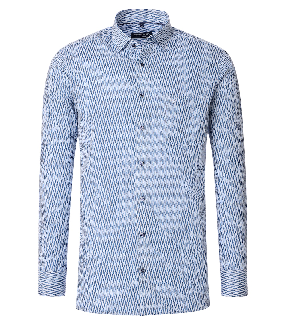 Businesshemd Print Comfort Fit
