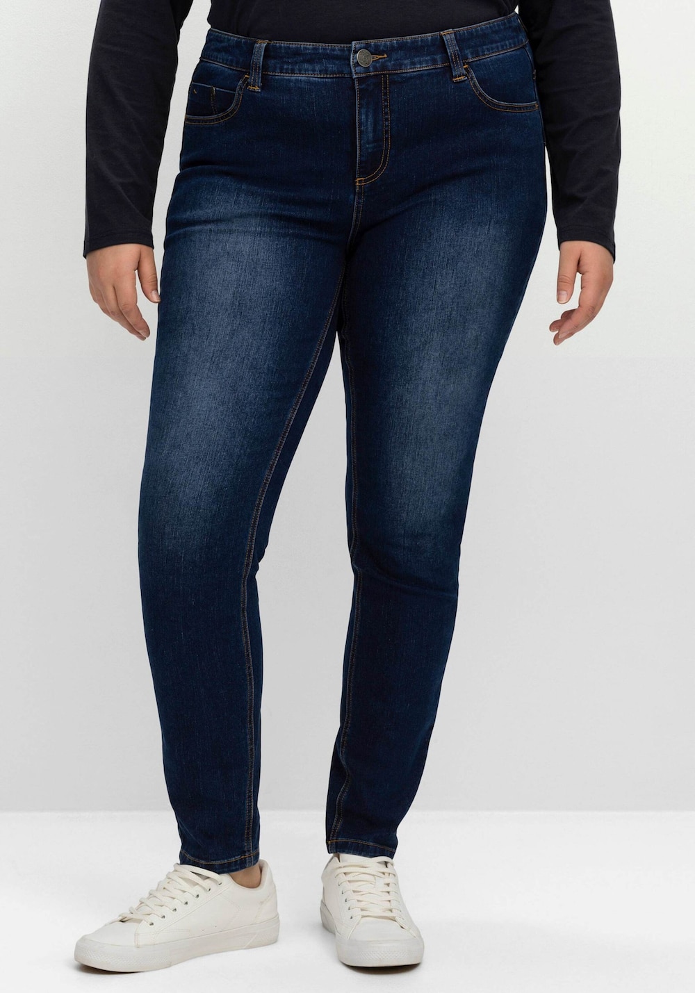 Stretch-Jeans normal Uni