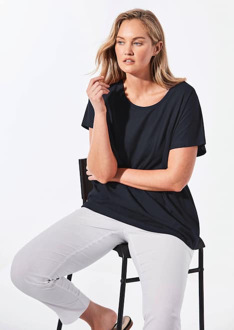 Shirt mit Rundhalsausschnitt