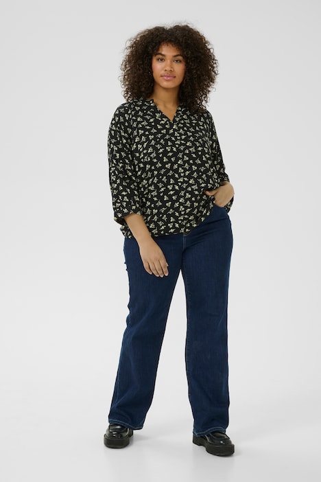 Langarm-Bluse Loose fit