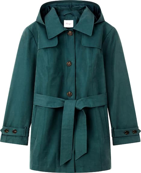 Jacke Langarm Doppelter Kragen