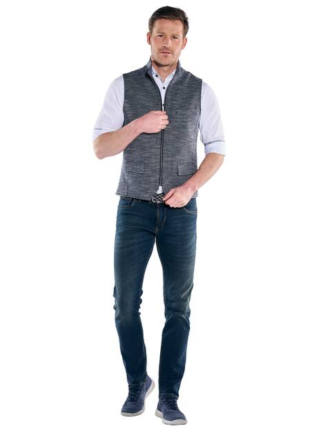 engbers Herren Weste , Indigoblau