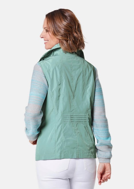 GOLDNER Vest Licht vest met een chique glans