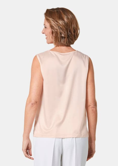 Top aus feinster Seidenmischung