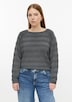 Pullover mit Strukturstreifen