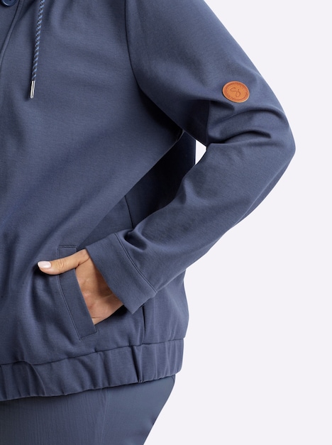 Blouson Langarm Mit Kapuze
