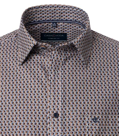 Freizeithemd Print Comfort Fit
