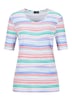 GOLDNER Shirt Jersey shirt met kleurrijke strepen