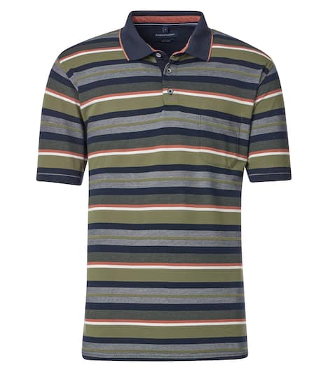 Polo-Shirt gestreift
