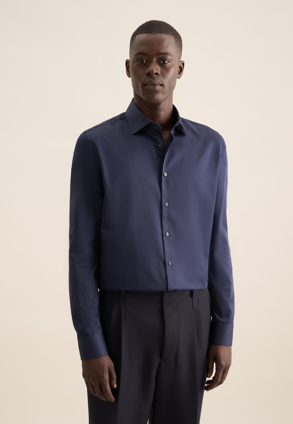 Herren Business Hemd - Uni