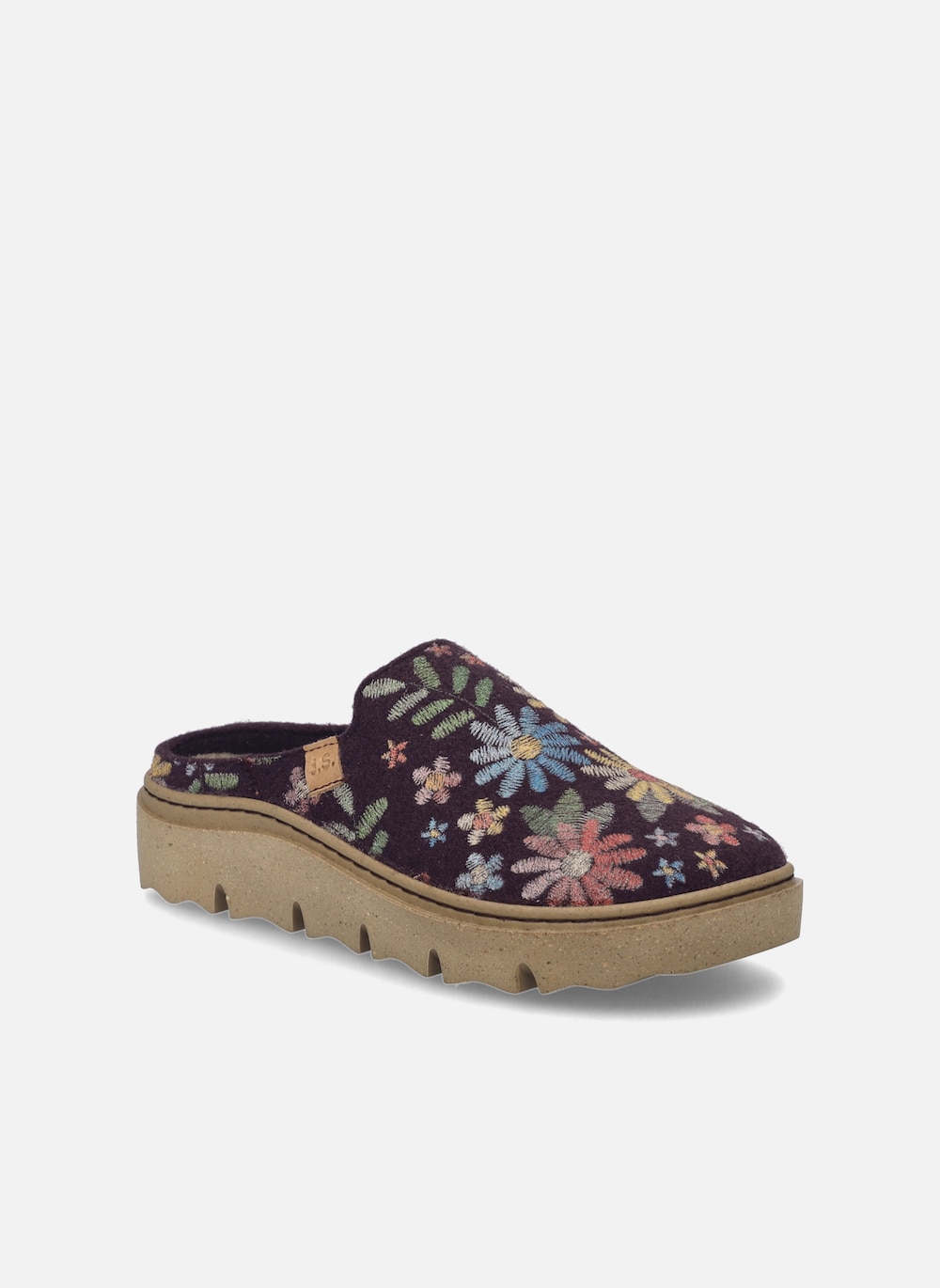 Damen Hausschuh Carmaux 01, purple-multi