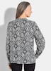 GOLDNER Blouse met print Blouse van viscose, met ruches