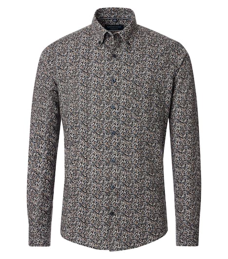 Freizeithemd Print Comfort Fit