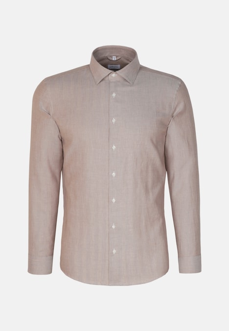 Herren Flanellhemd - Streifen