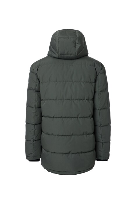Steppjacke mit Kapuze uni