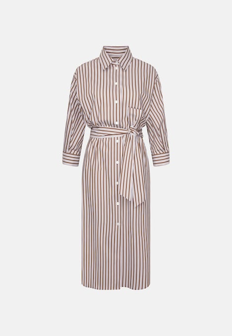 Damen Kleid - Gestreift