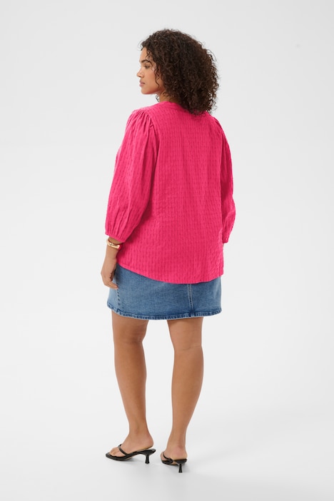 Kurzarm-Bluse Regular fit