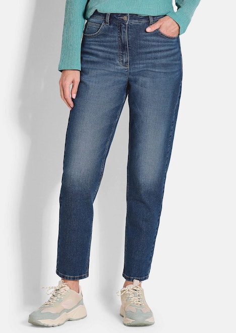 Mom Jeans SARA aus Baumwoll-Stretch