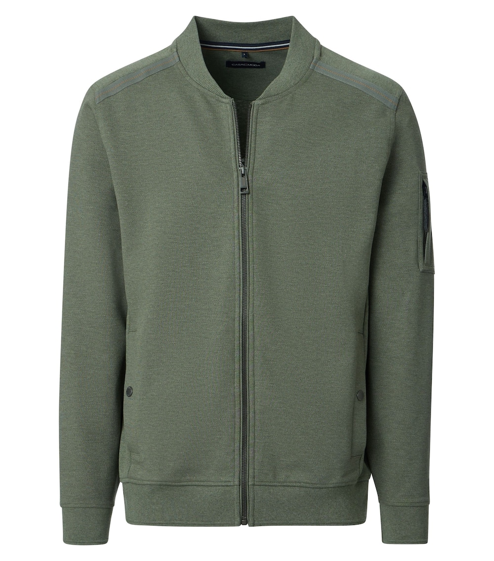 Sweatjacke uni