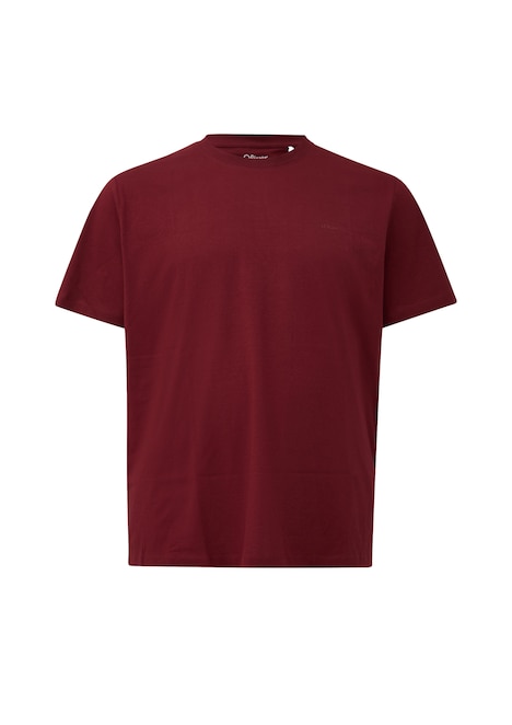 Baumwoll-T-Shirt mit Logo-Print