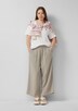 Culotte aus Leinemix