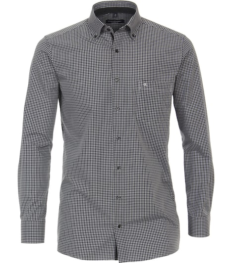 Businesshemd kariert Comfort Fit