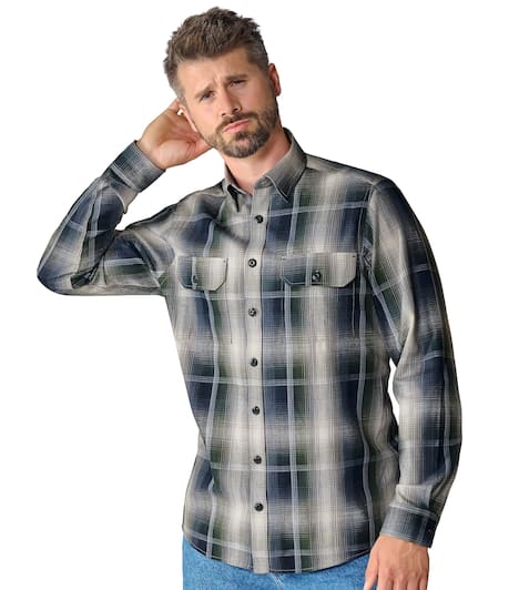 Overshirt kariert Casual Fit